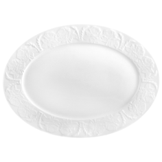 Коралл Блюдо овальное Роза 31 см