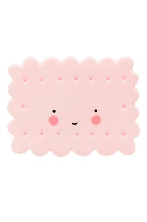 Розовый светильник в виде печенья A Little Lovely Company