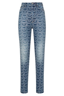Джинсы с кристаллами Philipp Plein