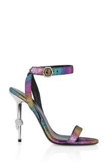 Разноцветные босоножки Philipp Plein