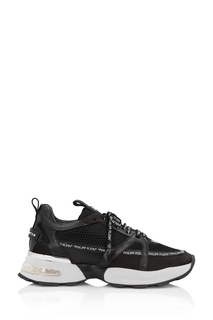 Черные кроссовки Philipp Plein