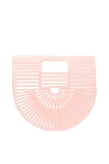 Бело-розовая мини-сумка Ark Cult Gaia