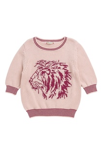 Бледно-розовый свитер Bonpoint