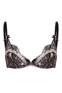 Бюстгальтер Garcia черный с розовым Agent Provocateur