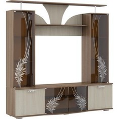 Стенка Атлант Атлантика 15 Ясень шимо темный, ясень шимо светлый Atlant