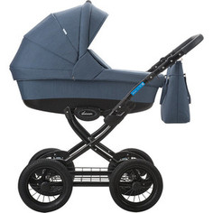Коляска 2 в 1 Aroteam COCOLINE 18 03 (сине-серый)