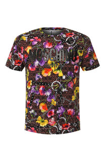 Хлопковая футболка Moschino