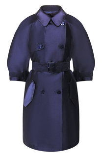 Пальто с поясом Emporio Armani
