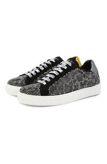 Замшевые кеды Philipp Plein