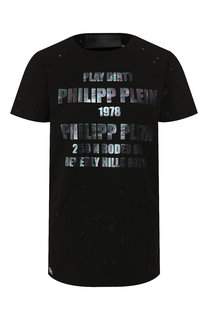 Хлопковая футболка Philipp Plein