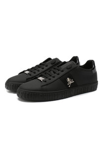 Кожаные кеды Philipp Plein