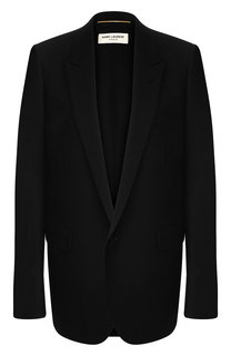 Шерстяной жакет Saint Laurent