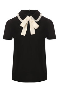 Шелковый топ REDVALENTINO