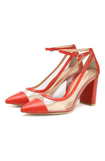 Комбинированные туфли Shannon 85 Gianvito Rossi