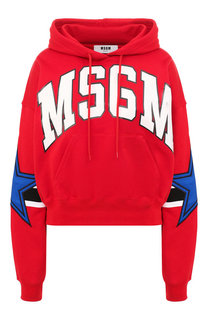 Хлопковый пуловер MSGM