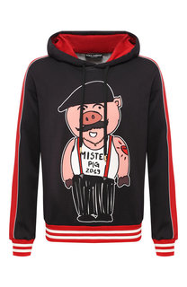 Хлопковое худи Dolce & Gabbana