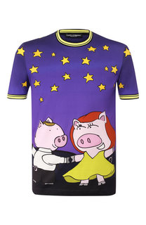 Хлопковая футболка Dolce & Gabbana