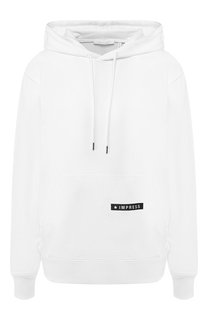 Хлопковое худи Helmut Lang