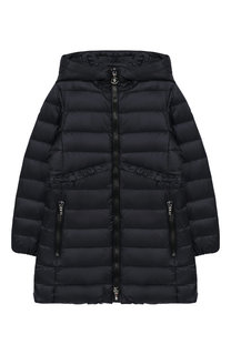 Стеганое пальто с капюшоном Moncler Enfant