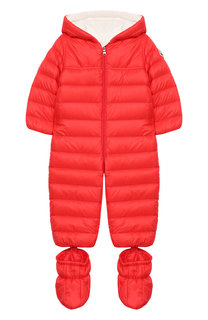 Комплект из комбинезона с пинетками Moncler Enfant