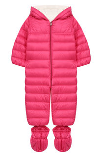 Комплект из комбинезона с пинетками Moncler Enfant