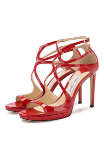 Кожаные босоножки Lance 100 Jimmy Choo