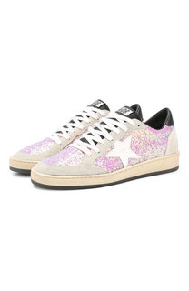 Замшевые кеды Ball Star Golden Goose Deluxe Brand