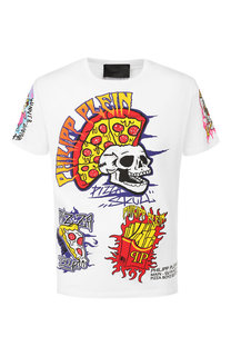 Хлопковая футболка Philipp Plein