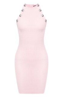 Платье из вискозы Balmain