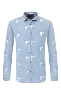 Хлопковая рубашка Philipp Plein