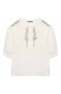 Льняная блузка Ermanno Scervino