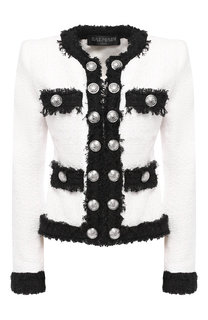 Твидовый жакет Balmain