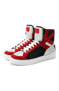 Кожаные кеды Philipp Plein