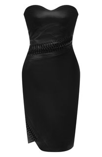 Кожаное платье Philipp Plein
