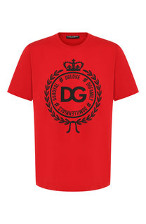 Хлопковая футболка Dolce & Gabbana