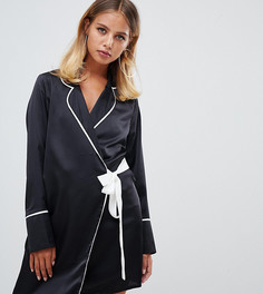 Платье-рубашка с контрастной отделкой Missguided - Черный
