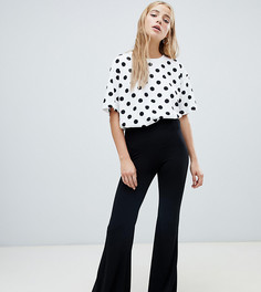Расклешенные брюки Pull&Вear - Черный Pull&Bear