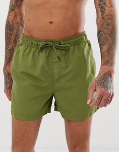Шорты для плавания с контрастной подкладкой Jack & Jones Intelligence - Зеленый