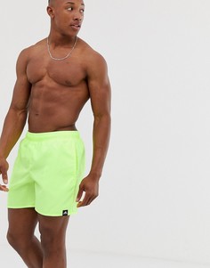 Зеленые шорты для плавания Adidas - Зеленый