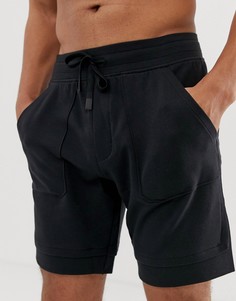 Черные шорты с логотипом BOSS Bodywear - Черный