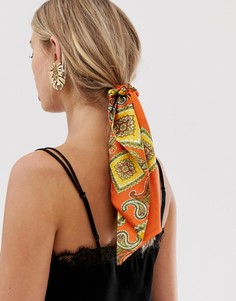 Головной платок с принтом пейсли ASOS DESIGN - Мульти