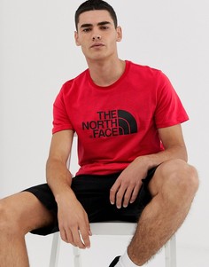 Красная футболка The North Face Easy - Красный