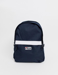 Темно-синий рюкзак с маленьким логотипом Fila Byrd - Темно-синий