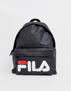 Черный рюкзак с большим логотипом Fila Heron - Черный