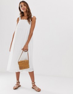 Сарафан миди с завязками ASOS DESIGN - Мульти