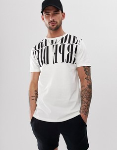 Белая футболка с принтом Carpe Diem River Island - Белый