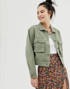 Зеленая куртка Pull&Bear - Зеленый