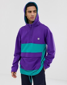 Фиолетовый флисовый топ с молнией 1/4 Element Trillin - Фиолетовый