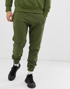 Комбинируемые узкие джоггеры цвета хаки Pull&Bear - Зеленый