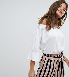 Кроп-топ с открытыми плечами Missguided - Белый